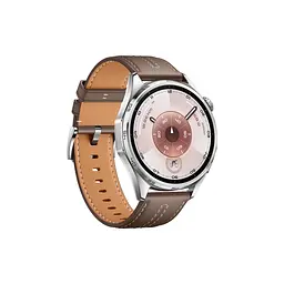 Смарт-годинник Huawei WATCH GT 6 46mm Brown Leather (55020FTW) - мініатюра 3