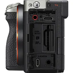 Бездзеркальний фотоапарат Sony Alpha A7C II Body Silver (ILCE7CM2S) UA [111132] - мініатюра 4
