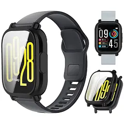 Захисний чохол Tamister для смартгодинника Redmi Watch 5 Active / Lite чорний - мініатюра 7