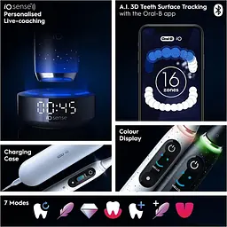 Електрична зубна щітка Oral-B iO Series 10 Cosmic Black [77793] - мініатюра 10
