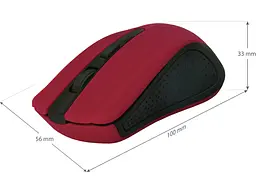 Миша Defender Accura MM-935 Wireless Red (52937) - мініатюра 4