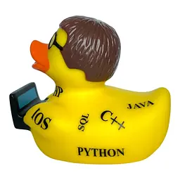 Іграшка для ванної Funny Ducks Качка Програміст (1333) - мініатюра 3