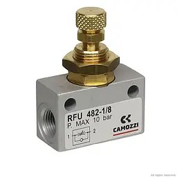 Пневмодросель Camozzi RFU 482-1/8 (RFU 482-1/8) - мініатюра 1