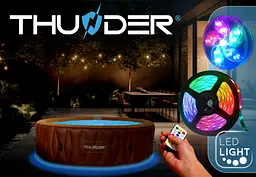 Джакузі-SPA надувне Thunder MOCHA 6-місне + сірі меблі з ротанга – 8 шт (MOCHA-FULL-GRAY) - мініатюра 4