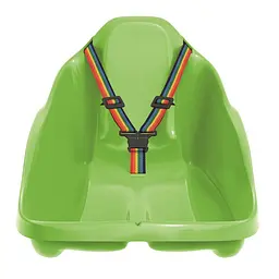 Санки дитячі Topo Prosperplast 5905197481944 зі спинкою, зелений колір - мініатюра 2