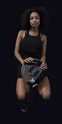 Ракетка для падел тенісу Stiga Racket ACT Black/Olive Green (2202-0919-01) - мініатюра 6