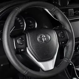 Чохол Обплетення Керма для Toyota Rav-4 / Corolla 2013-2018 Шкіра (Модельна Викрійка)