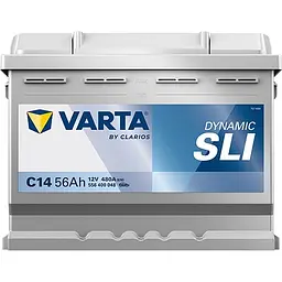 Акумулятор Varta Dynamic SLI 12В 56Аг 480А (EN) R+ (556400048) - мініатюра 3