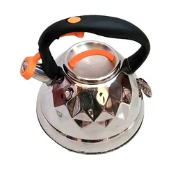Чайник зі свистком Bohmann BH 9917 orange 3,2 л - мініатюра 5