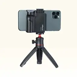 Тримач для телефона Ulanzi Vijim Bluetooth phone SHutter Hand Grip&Stand Holder UV-1963 Black - мініатюра 8