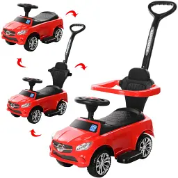 Каталка-толокар Bambi M 3503C-3 музичний червоний - мініатюра 2