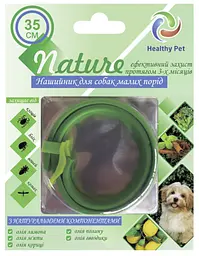 Протипаразитарний нашийник для собак Healthy Pet Nature зелений 35 см 203016