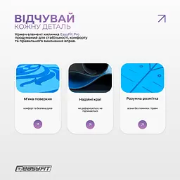 Килимок для йоги професійний EasyFit Pro каучук 5 мм Блакитний (EF-1925-BL) - мініатюра 10