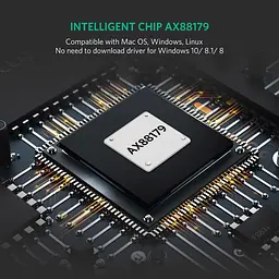 Мережевий адаптер Ugreen US236 USB-C Gigabit Ethernet Adapter (50307) [83255] - мініатюра 5