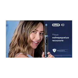 Електрична зубна щітка Oral-B Series 9 DUO iOM9d.2J2.2AD Рожева+Чорна (2) (4210201411574) - мініатюра 4