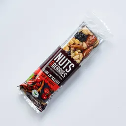 Батончик Nuts & Berries з вишнею та чорним шоколадом органічний 40 г - мініатюра 2