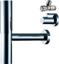 Сифон для умивальника Hansgrohe Flowstar, набір, Хром 52120000