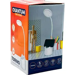 Настільна лампа Quantum TORINO LED з USB (QM-TL1010) - мініатюра 6