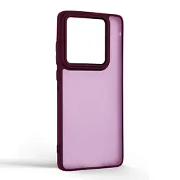 Чохол до мобільного телефона Armorstandart Frame Motorola Edge 60 Pro 5G Wine Red (ARM86092) - мініатюра 2