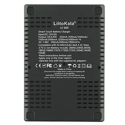 Універсальний інтелектуальний зарядний пристрій LiitoKala Lii-600 EU для акумуляторів - мініатюра 3