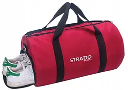 Cпортивна сумка з відділом для взуття Strado Sport 5905101594753 25L Червона - мініатюра 7