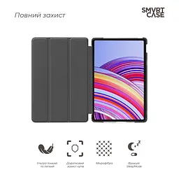 Чохол-книжка на планшет Xiaomi Redmi Pad 2 Pro, Smart Case, blue, підставка для планшета 12.1 , шкіряний, мікрофібра, на магніті, ArmorStandart (ARM88519) - мініатюра 3