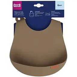 Слинявчик силіконовий LOVI Granola (51/031_bro) - мініатюра 3