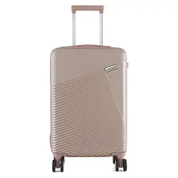 Валіза маленька Semi Line T5758-2 ABS-пластик 20 дюймів 40 л Rose - мініатюра 1