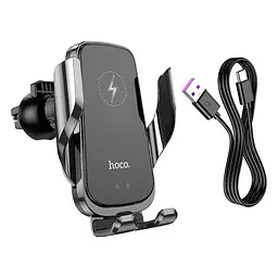 Автоутримувач HOCO CA202, Black, Box - мініатюра 6