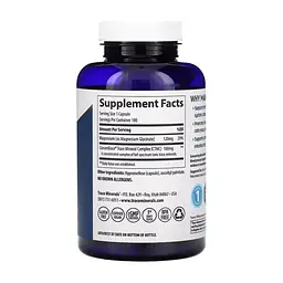 Мінерали Trace Minerals Гліцинат магнію, 120 мг, Magnesium Glycinate, 180 капсул (TMR-00815) - мініатюра 2