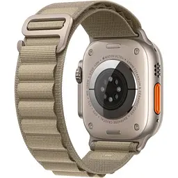 Розумний годинник Apple Watch Ultra 2 49mm Titanium Case with Olive Alpine Loop Small (MREX3 / MRFH3) - мініатюра 3