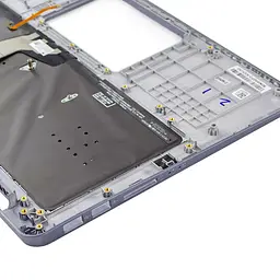 Верхня кришка для Asus A411 F411 K410 S401 X411 S410, (Сірий, топкейс+клавіатура з підсвічуванням, Оригінал) - мініатюра 4