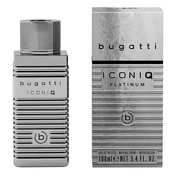 Туалетна вода для чоловіків Iconiq Platinum Bugatti 100 мл - мініатюра 2