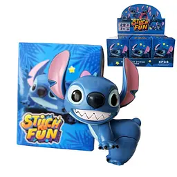 Інтерактивна іграшка Стіч фігурка сюрприз Stitch з рухомими елементами в коробці Синій - мініатюра 4