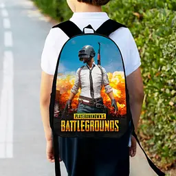 Рюкзак дитячий Пабг "PUBG BATTLEGROUNDS" 34х27см, міський ранець для хлопчика з принтом (00425)