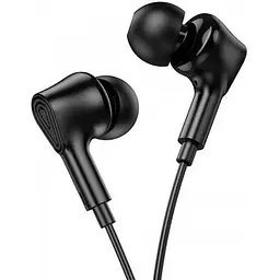 Навушники Hoco Ingenious universal earphones with microphone M102 90 градусів штекер білі - мініатюра 6