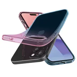Чохол Spigen Liquid Crystal Gradation Pink для iPhone 15 (ACS06787) - мініатюра 5