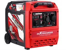 Генератор инверторный БЕНЗИНОВЫЙ MXR6000GT (5,5kW), однофазний, 220V, 50Hz, об'єм бака 11.5л, електростартер, Bluetooth