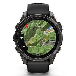 Smart Watch Garmin Fenix 8 47mm Sapphire Carbon Gray DLC Titanium Black/Pebble Gray B. (010-02904-29) Global - мініатюра 7