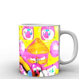 Кухоль GeekLand Five Nights At Freddys П'ять ночей з Фредді Чіка FN.02.057 330 мл білий - мініатюра 2