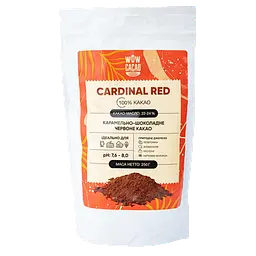 Какао-порошок 100% Какао WOW Cacao CARDINAL RED, 250 г