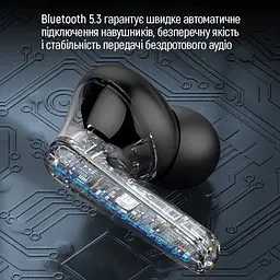 Навушники ColorWay TWS-3 Earbuds Black (CW-TWS3BK) - мініатюра 10