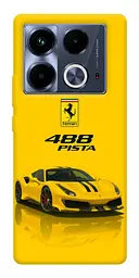 TPU чохол Demsky Yellow beast для Infinix Note 40 4G