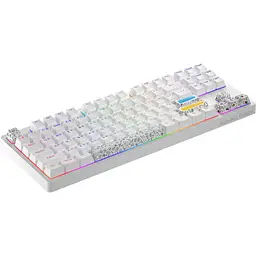 Клавіатура Hator Rockfall 2 Mecha TKL Authentic Edition White [HTK-531] [104831] - мініатюра 3