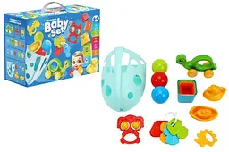 Подарунковий набір розвиваючих іграшок для малюків 6 в 1 Baby Set 3274 ТЕХНОК