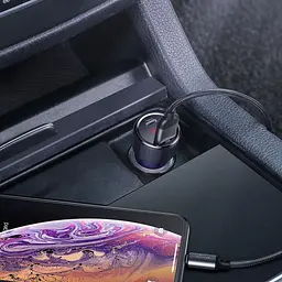 АЗП Baseus Magic Series 45W (Type-C + USB) Power Delivery + Quick Charge - мініатюра 6