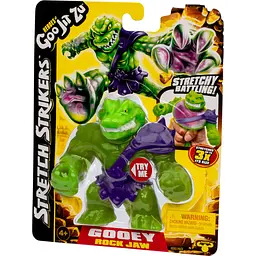 Фігурка що розтягується GooJitZu Heroes of Goo Jit Zu Stretch Strikers Rock Jaw (123645) - мініатюра 4