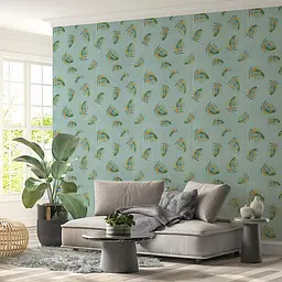 Панель стінова Sticker Wall 3D 680х670х4мм папороть на світло-зеленому фоні D SW-00001984 - мініатюра 4