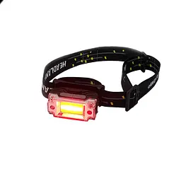Ліхтарик налобний акумуляторний з червоним світлом Headlight T133 Sensor LED - мініатюра 4