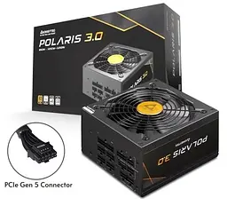 Блок живлення 1050 Вт, POLARIS 3.0, Black, модульний Chieftec teh0028920 - мініатюра 5